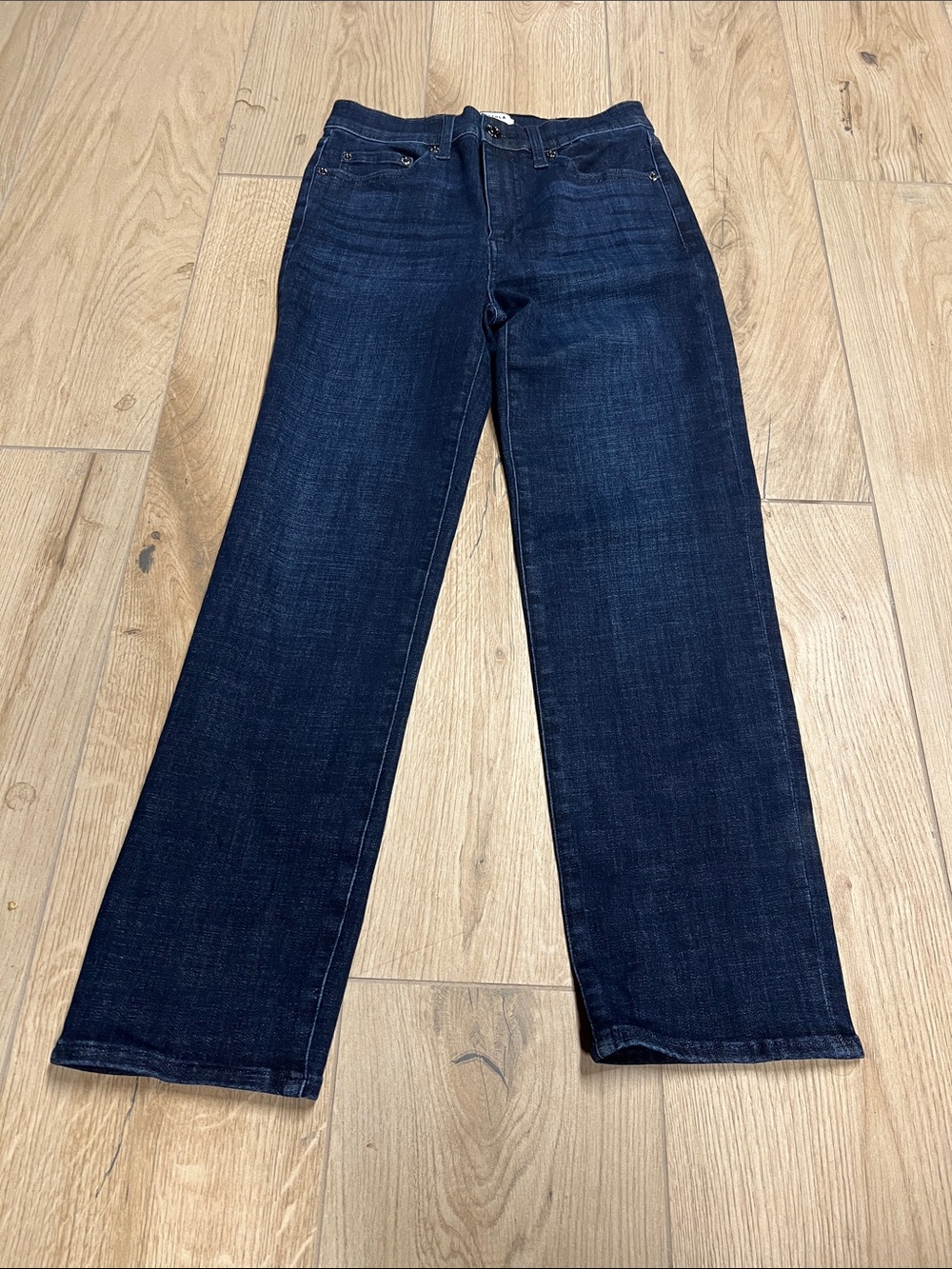 pistola monroe crop Deep Indigo Straight Leg Jeans